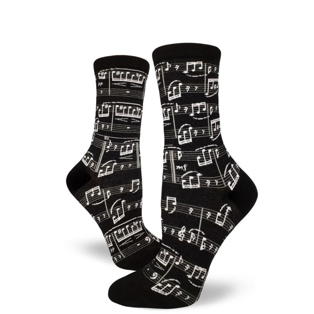 A Genius Composition Women's Music Crew Socks